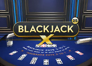 Blackjack X 25 - Azure - ADUGAMING