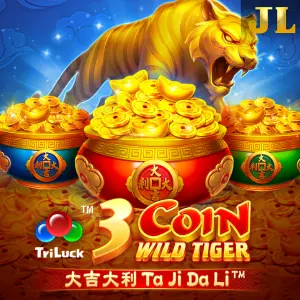 Jili : 3 Coin Wild Tiger - ADUGAMING